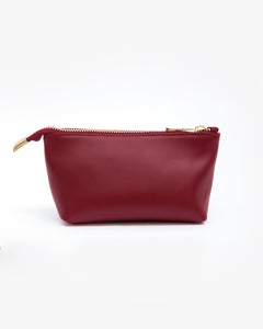 Beauty case in pelle NOAH - BORDEAUX