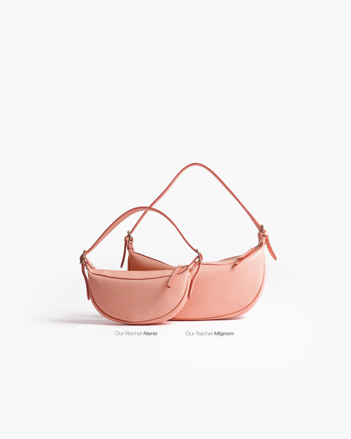Borsa in pelle RACHEL NANO pesca - LOVING BAGS