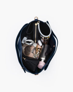 Borsa in pelle OLIVIA blu - LOVING BAGS