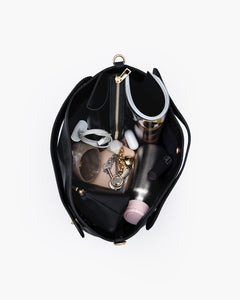 Borsa in pelle OLIVIA nera - LOVING BAGS