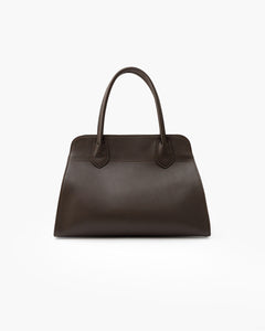 Borsa in pelle WORK testa di moro - MDR STUDIOS