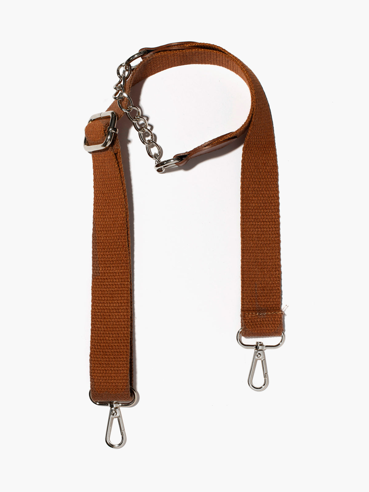 Tracolla ISABELLA cuoio con catena - LOVING BAGS