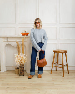 Manico in pelle CUOIO - LOVING BAGS