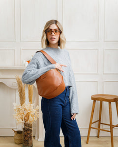 Manico in pelle CUOIO - LOVING BAGS