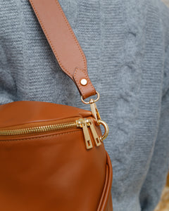 Manico in pelle CUOIO - LOVING BAGS