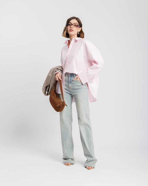 Jeans flare sabbiato - 9379
