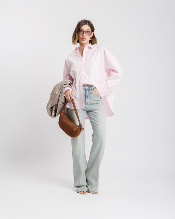 Jeans flare sabbiato - 9379