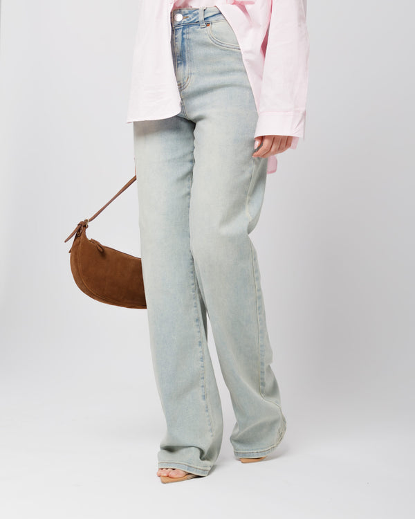 Jeans flare sabbiato - 9379