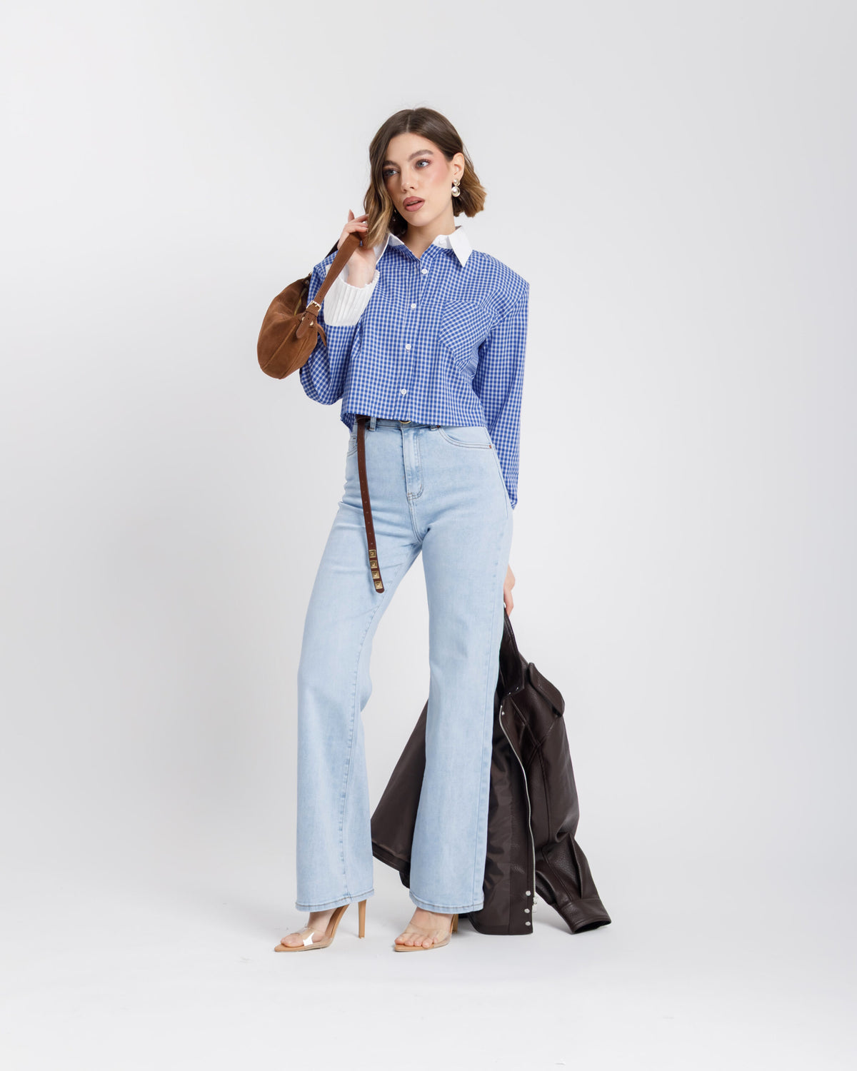 Jeans straight blu - 9390