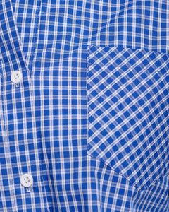Camicia crop quadretti - 12997