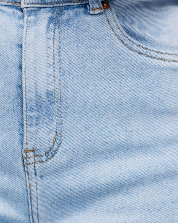 Jeans straight blu - 9390