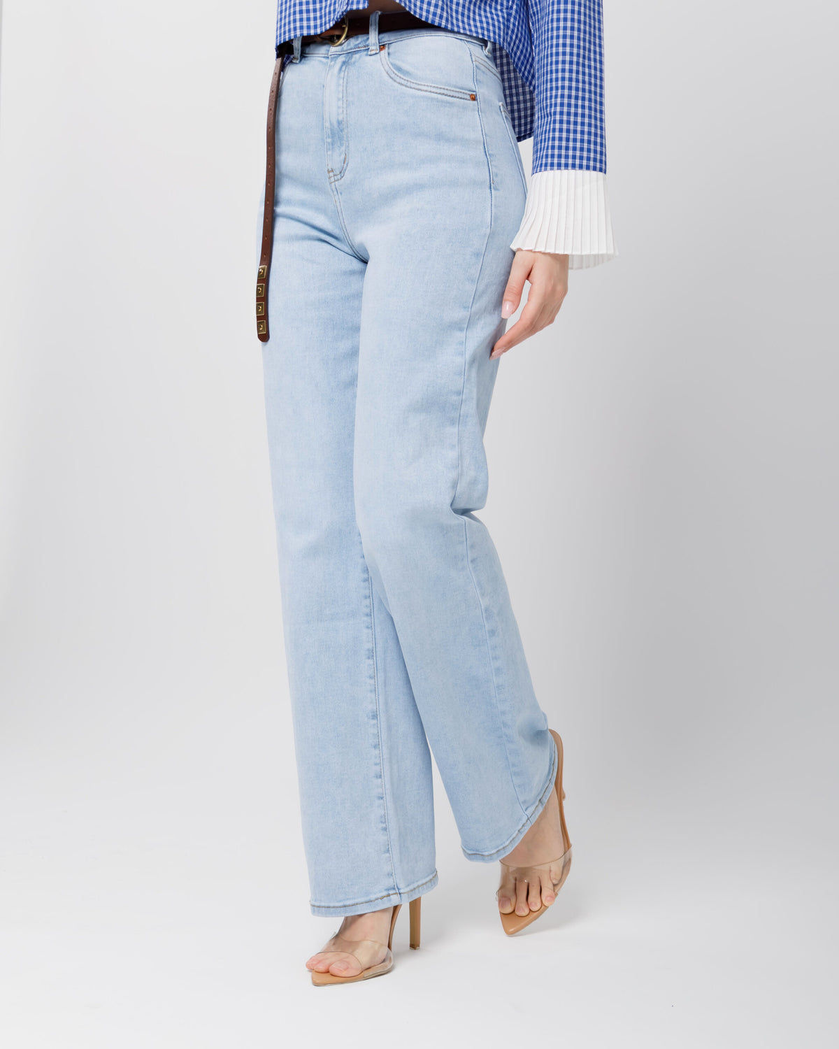 Jeans straight blu - 9390