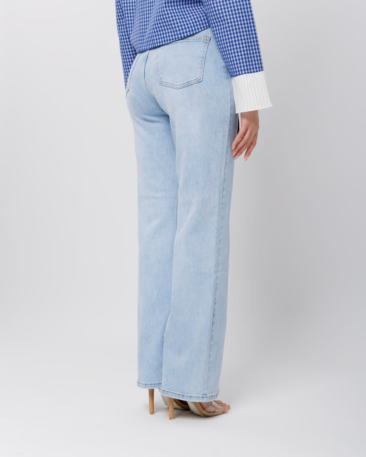 Jeans straight blu - 9390