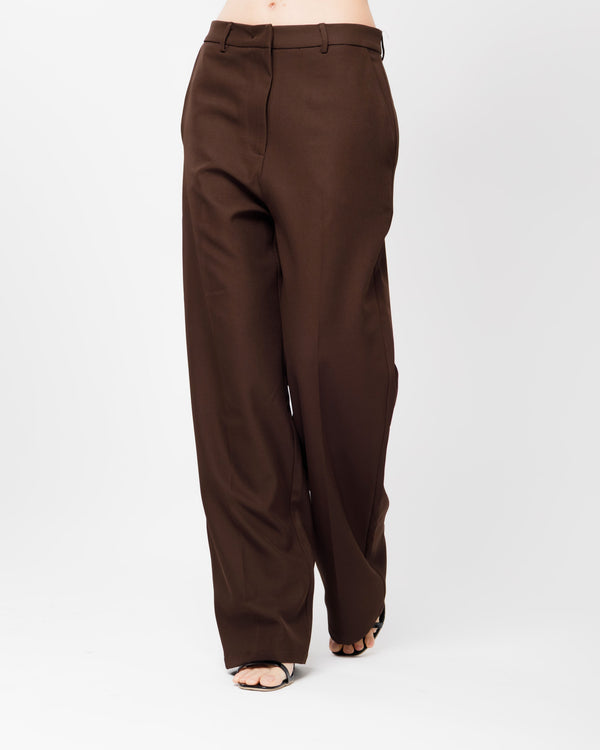 Pantaloni classy MARRONE - M756 slc