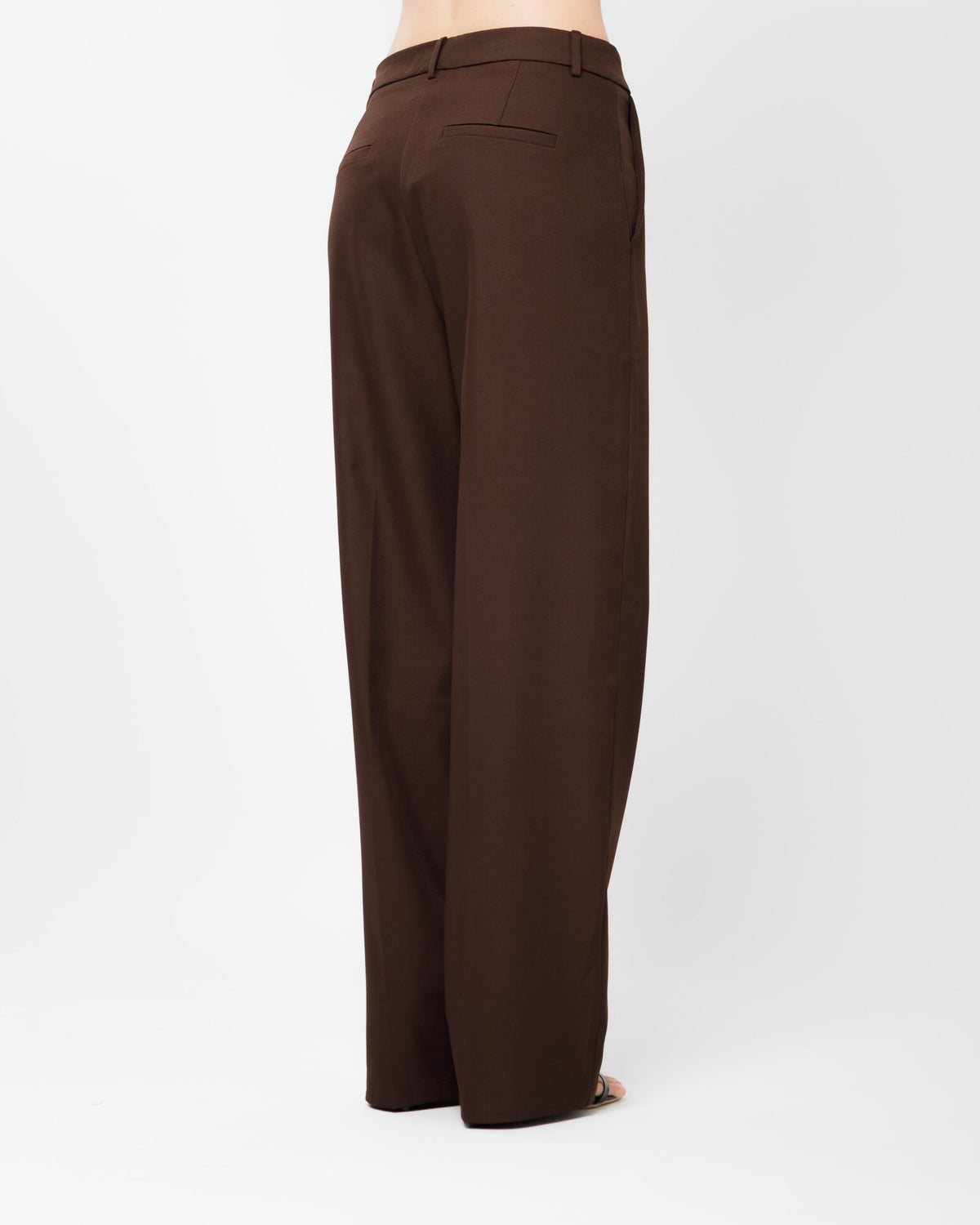 Pantaloni classy MARRONE - M756 slc