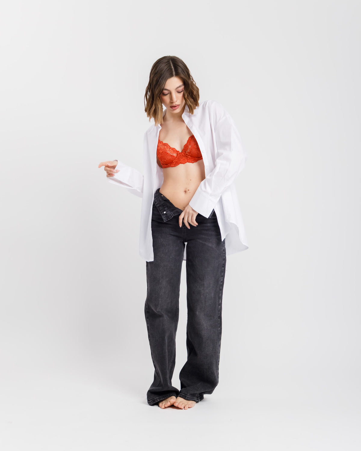 Camicia in cotone basic - M7533