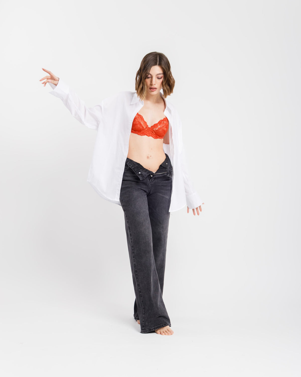 Camicia in cotone basic - M7533