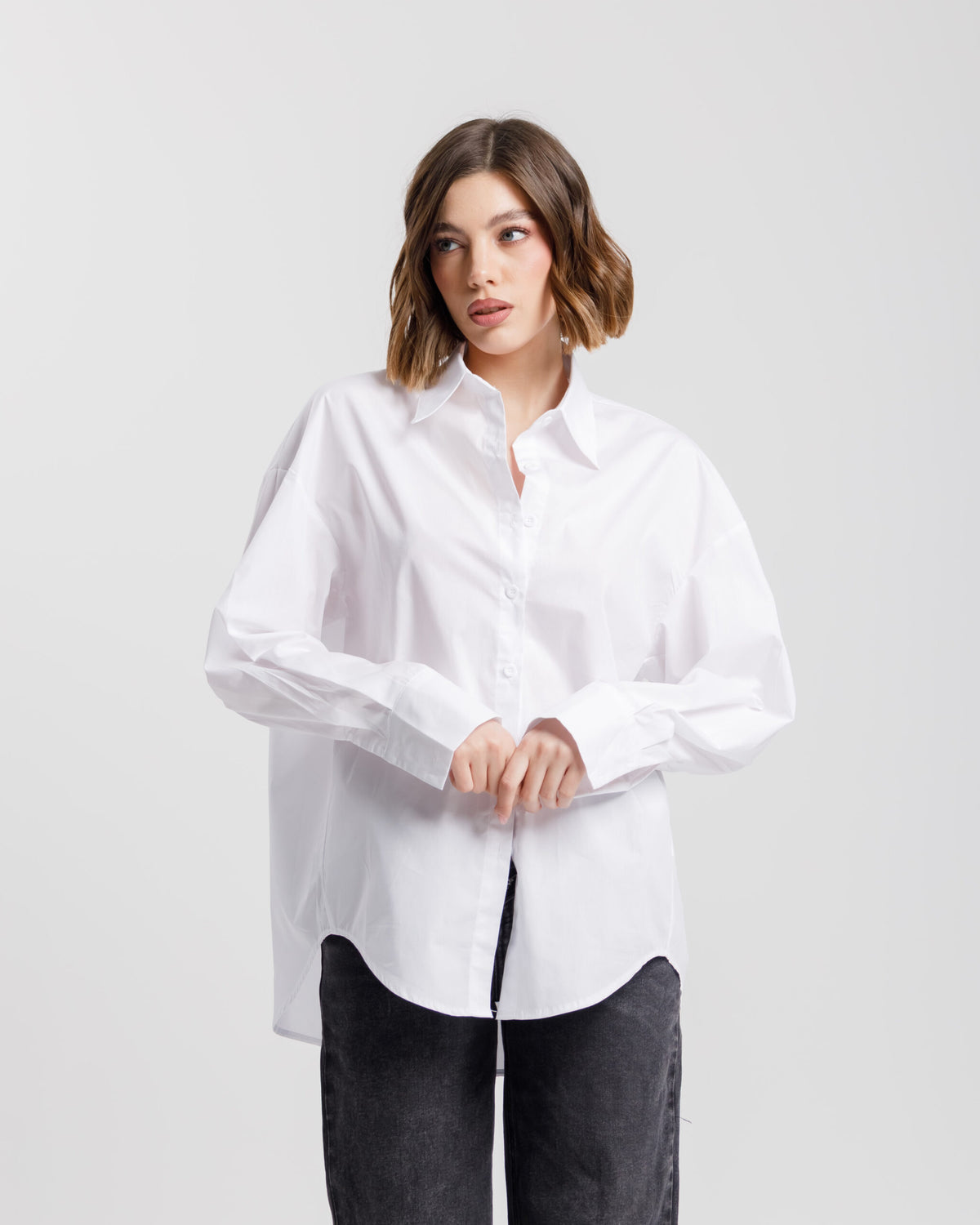 Camicia in cotone basic - M7533