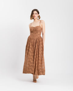 Abito in pizzo steccato - R12795