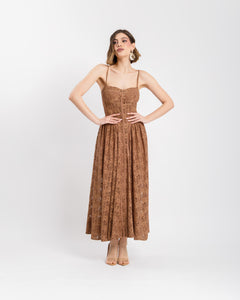 Abito in pizzo steccato - R12795