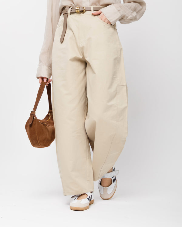 Pantaloni barrel in cotone - CHB8518