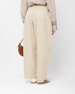 Pantaloni barrel in cotone - CHB8518