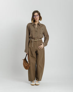 Pantaloni barrel in cotone - CHB8518