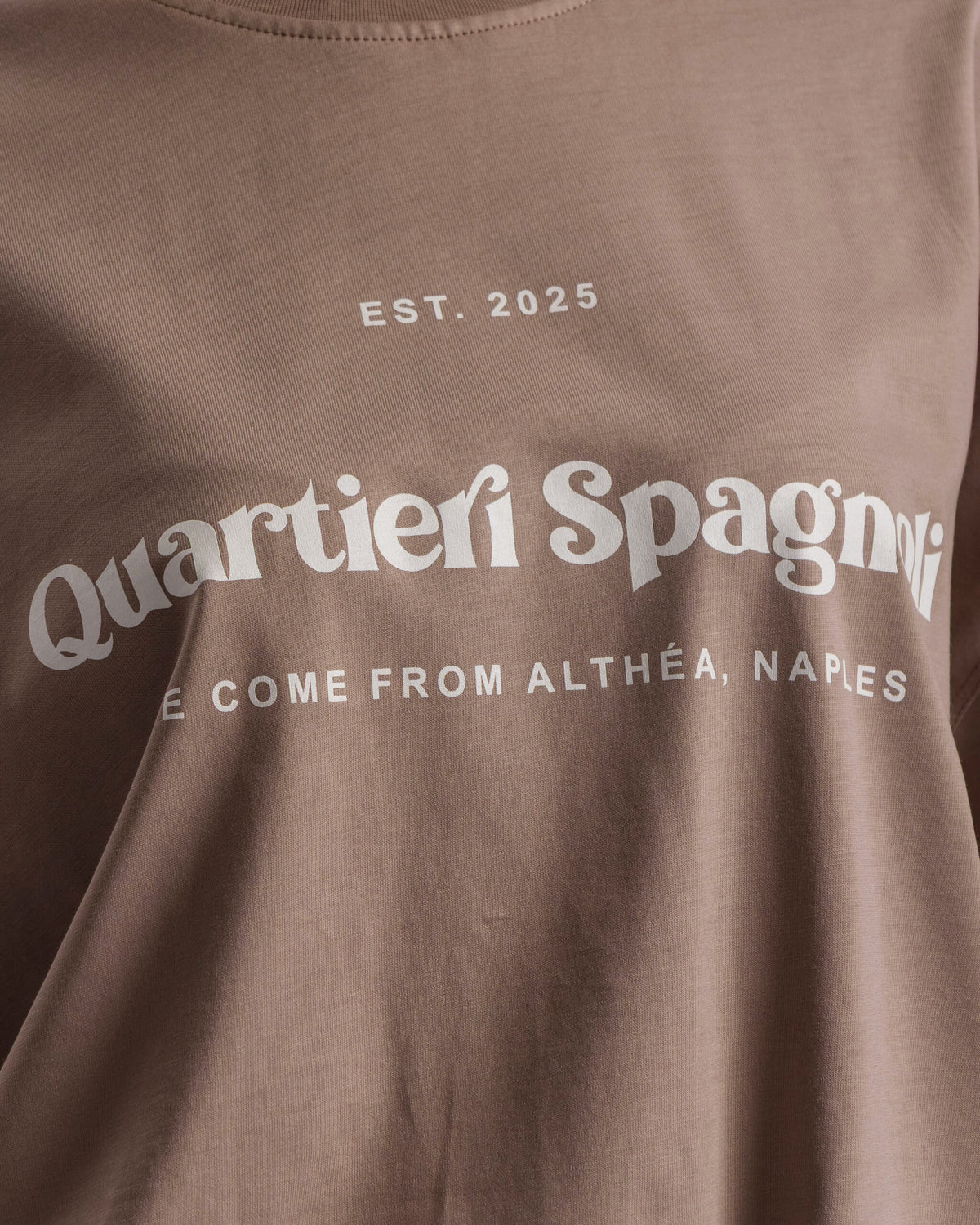 T-shirt QUARTIERI SPAGNOLI TORTORA - ALTHÉA - C232