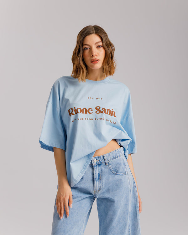 T-shirt RIONE SANITA' AZZURRA - ALTHÉA - C232