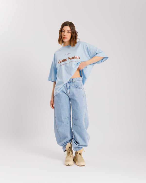 T-shirt RIONE SANITA' AZZURRA - ALTHÉA - C232