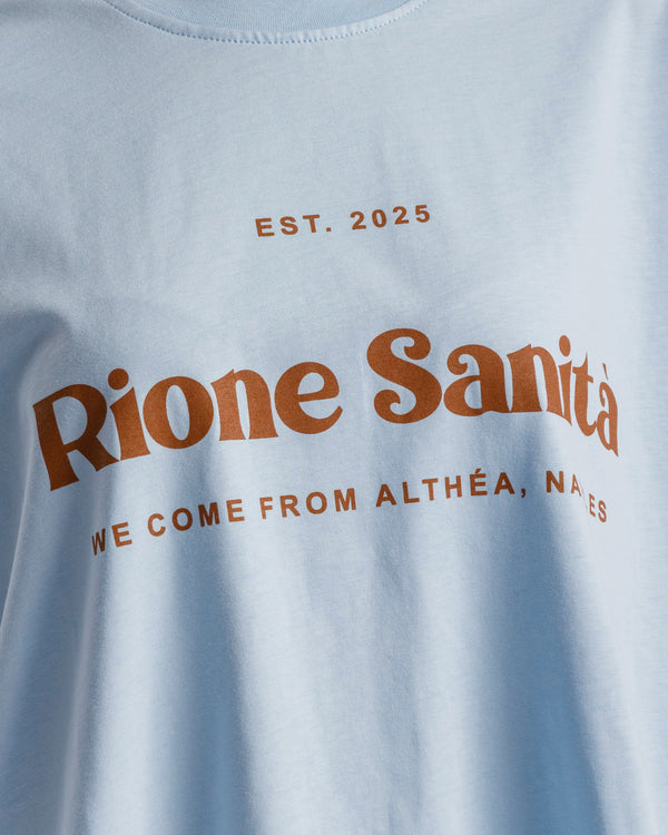 T-shirt RIONE SANITA' AZZURRA - ALTHÉA - C232