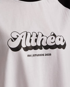 T-shirt bicolor ALTHÉA BIANCA/NERA - C233