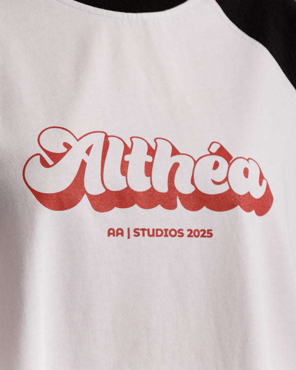 T-shirt bicolor ALTHÉA BIANCA/ROSA - C233