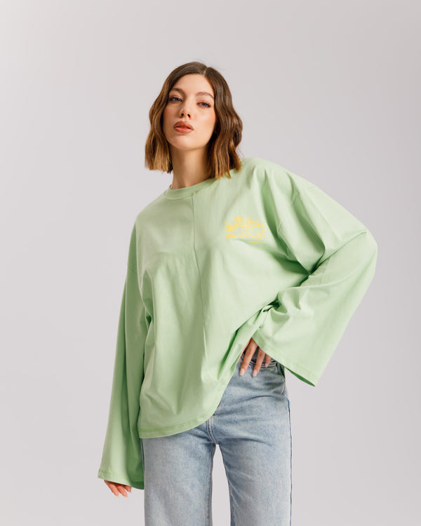 T-shirt long sleeve ALTHÉA VERDE - C231