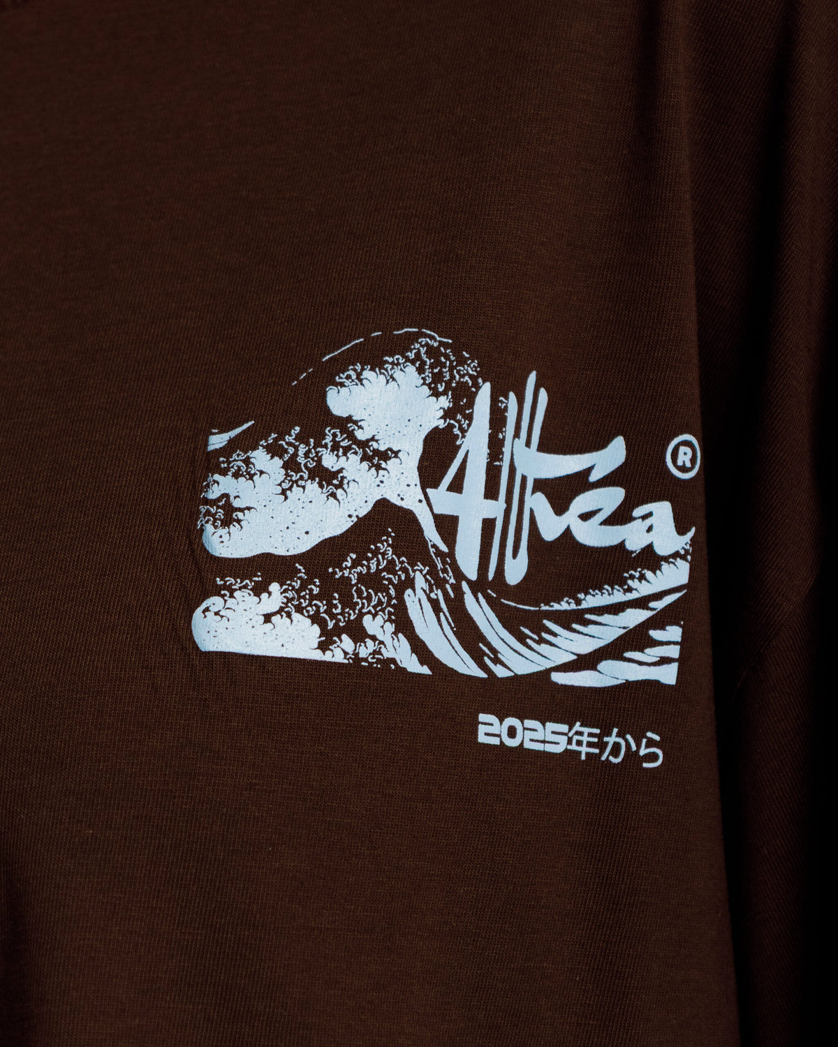 T-shirt long sleeve ALTHÉA MARRONE - C231
