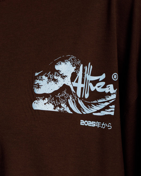 T-shirt long sleeve ALTHÉA MARRONE - C231