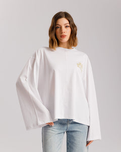 T-shirt long sleeve ALTHÉA BIANCA - C231