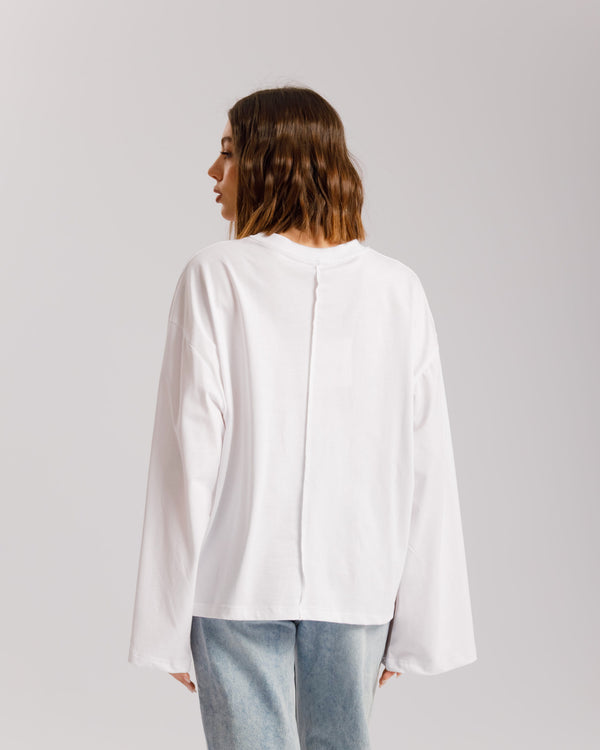 T-shirt long sleeve ALTHÉA BIANCA - C231