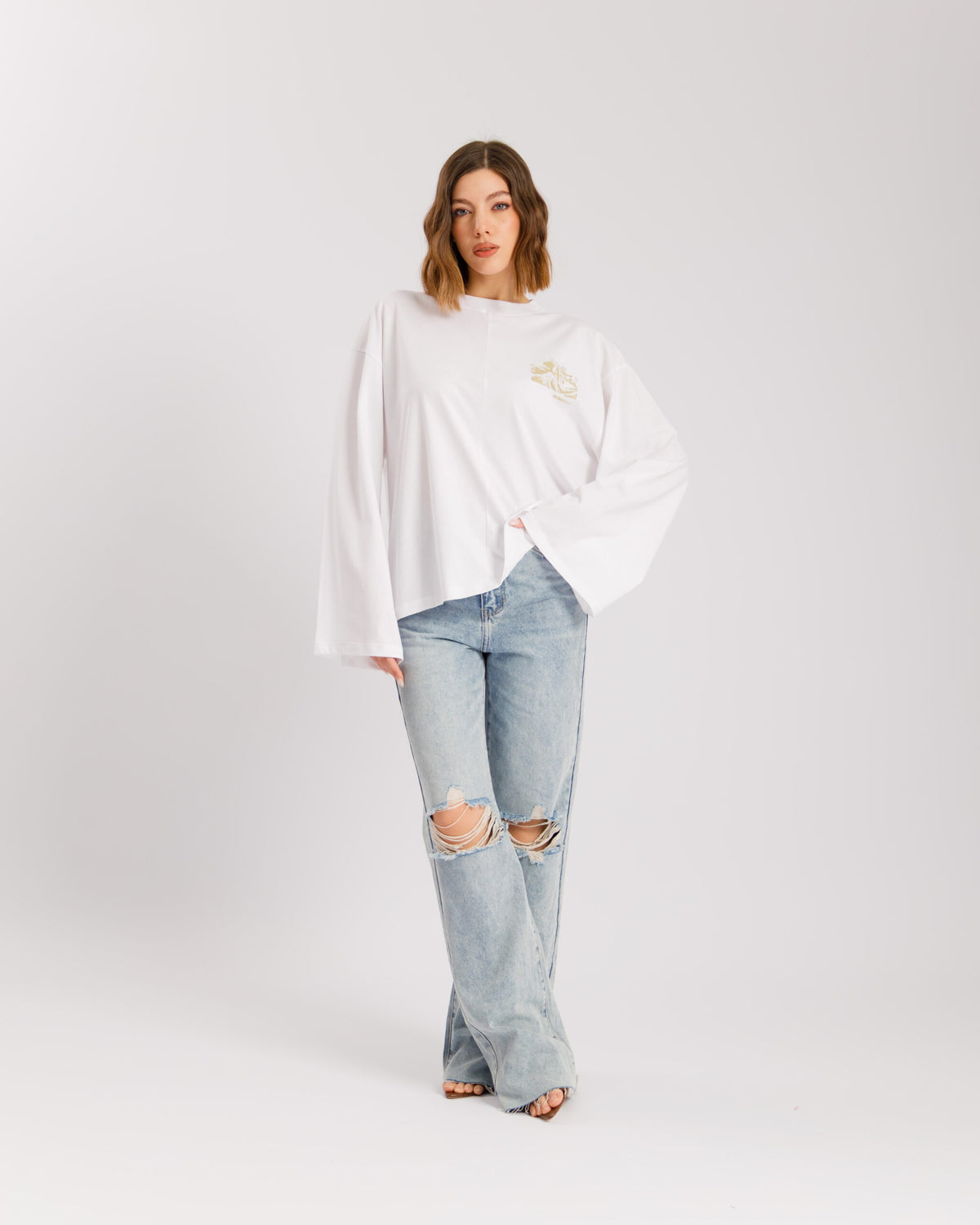 T-shirt long sleeve ALTHÉA BIANCA - C231