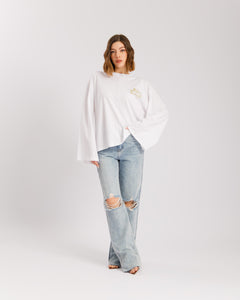 T-shirt long sleeve ALTHÉA BIANCA - C231