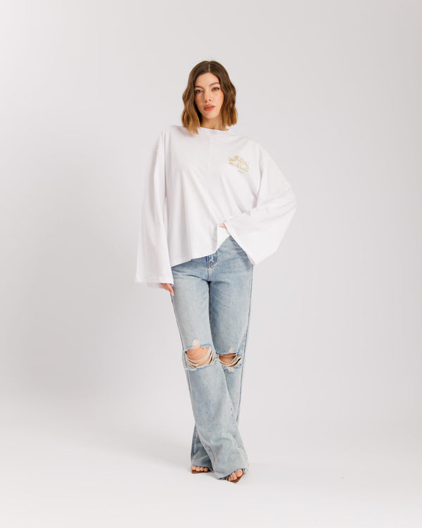 T-shirt long sleeve ALTHÉA BIANCA - C231