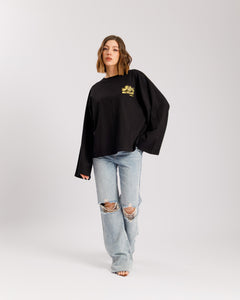 T-shirt long sleeve ALTHÉA NERA - C231
