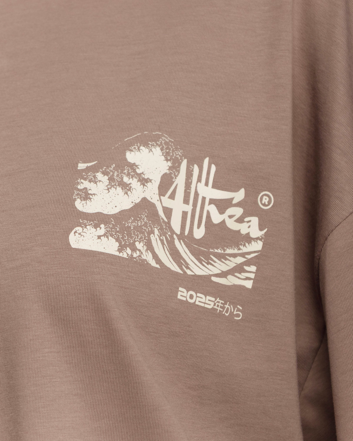 T-shirt long sleeve ALTHÉA TORTORA - C231
