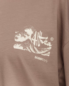 T-shirt long sleeve ALTHÉA TORTORA - C231