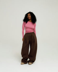 Pantaloni jogger con pinces ALTHÉA - C140