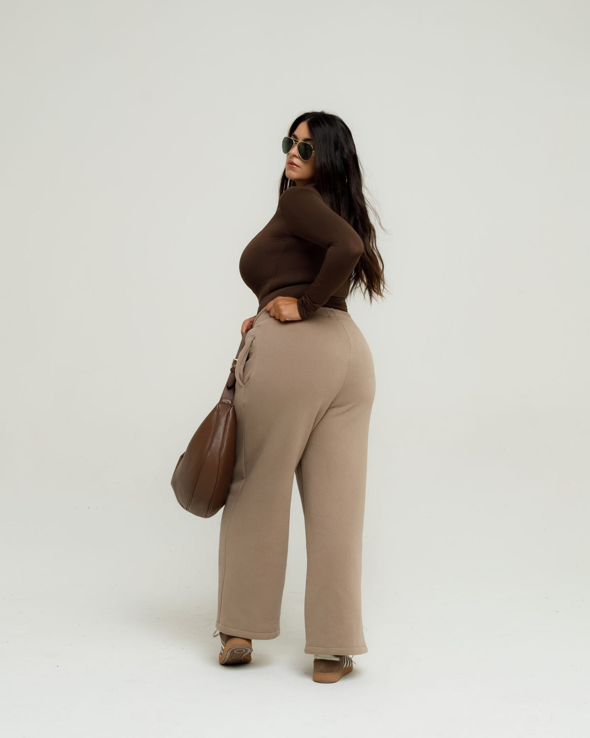 Pantaloni jogger flare ALTHÉA - C143