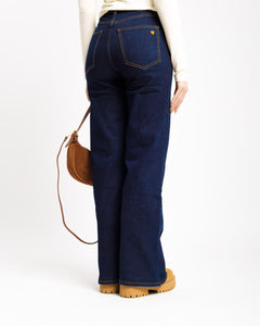 Jeans gamba dritta BLU MARINO  - KT608