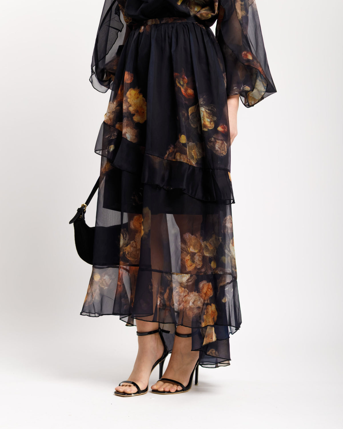 Coord-set in seta stampato - EC12883