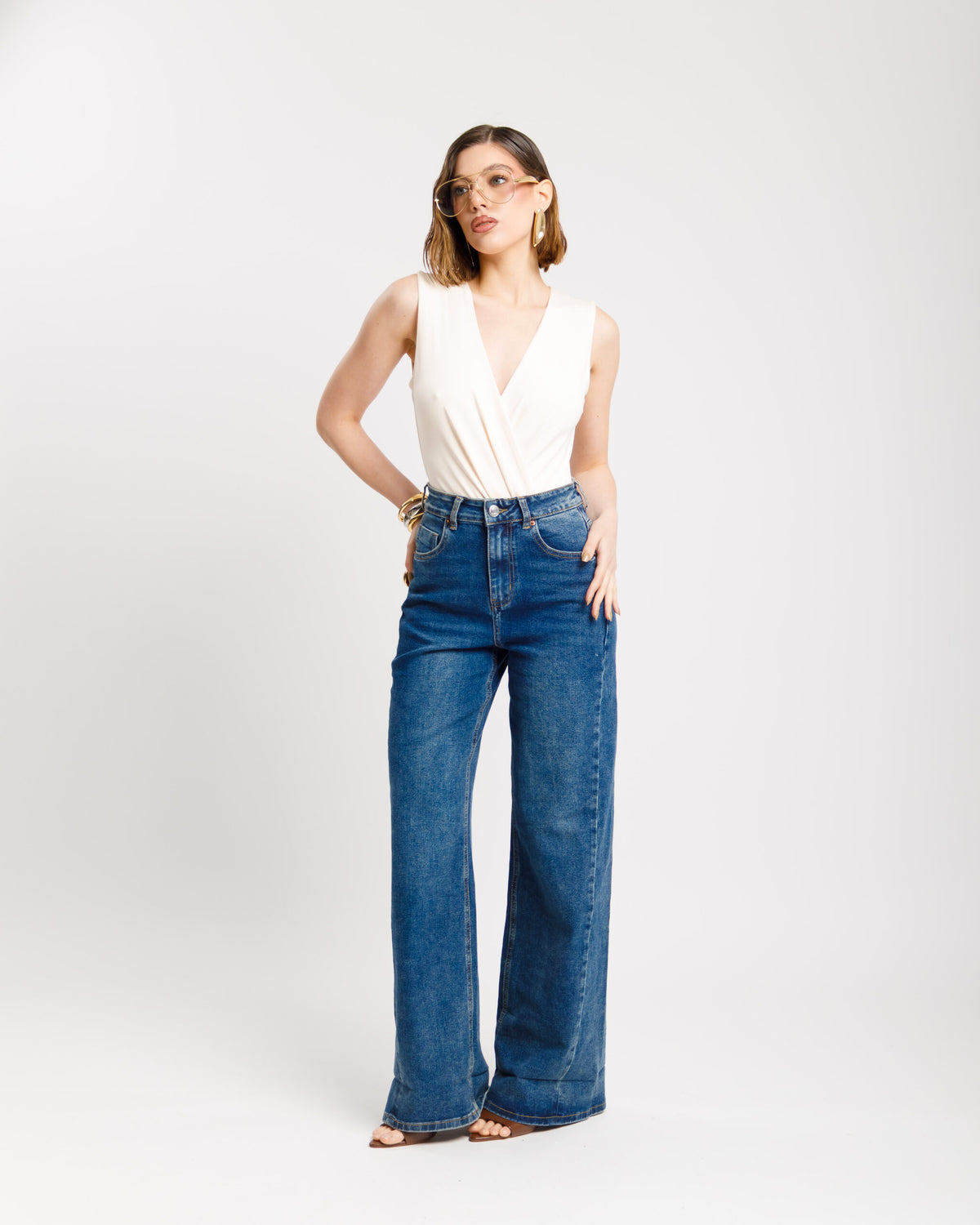 Body con scollo - CB13239