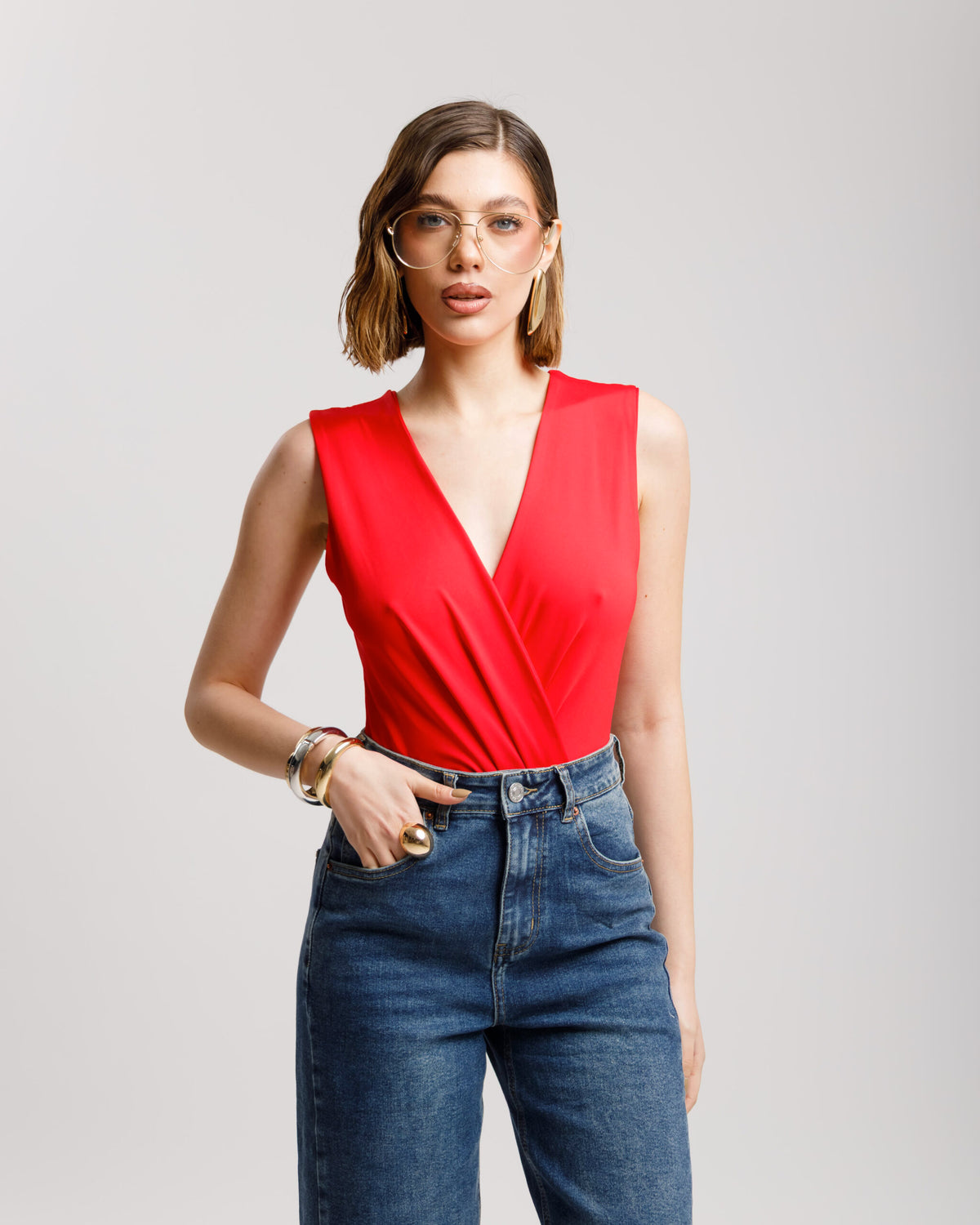Body con scollo - CB13239